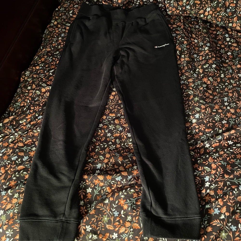 womens small black joggers